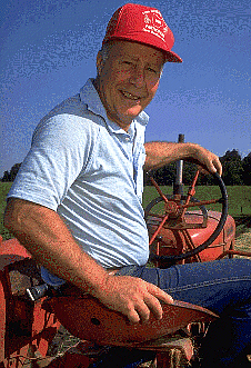 Gene Logsdon, The Contrary Farmer -- Click image for full-screen view (179 KB)