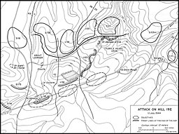 Map 8. Attack on Hill 192, 11 July 1944