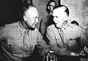GENERAL DWIGHT D. EISENHOWER AND GENERAL MARSHALL during the Algiers Conference, 3 June 1943