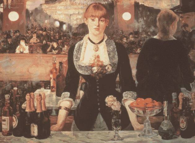 Manet, "A Bar at the Folies-Bergere" (1882)