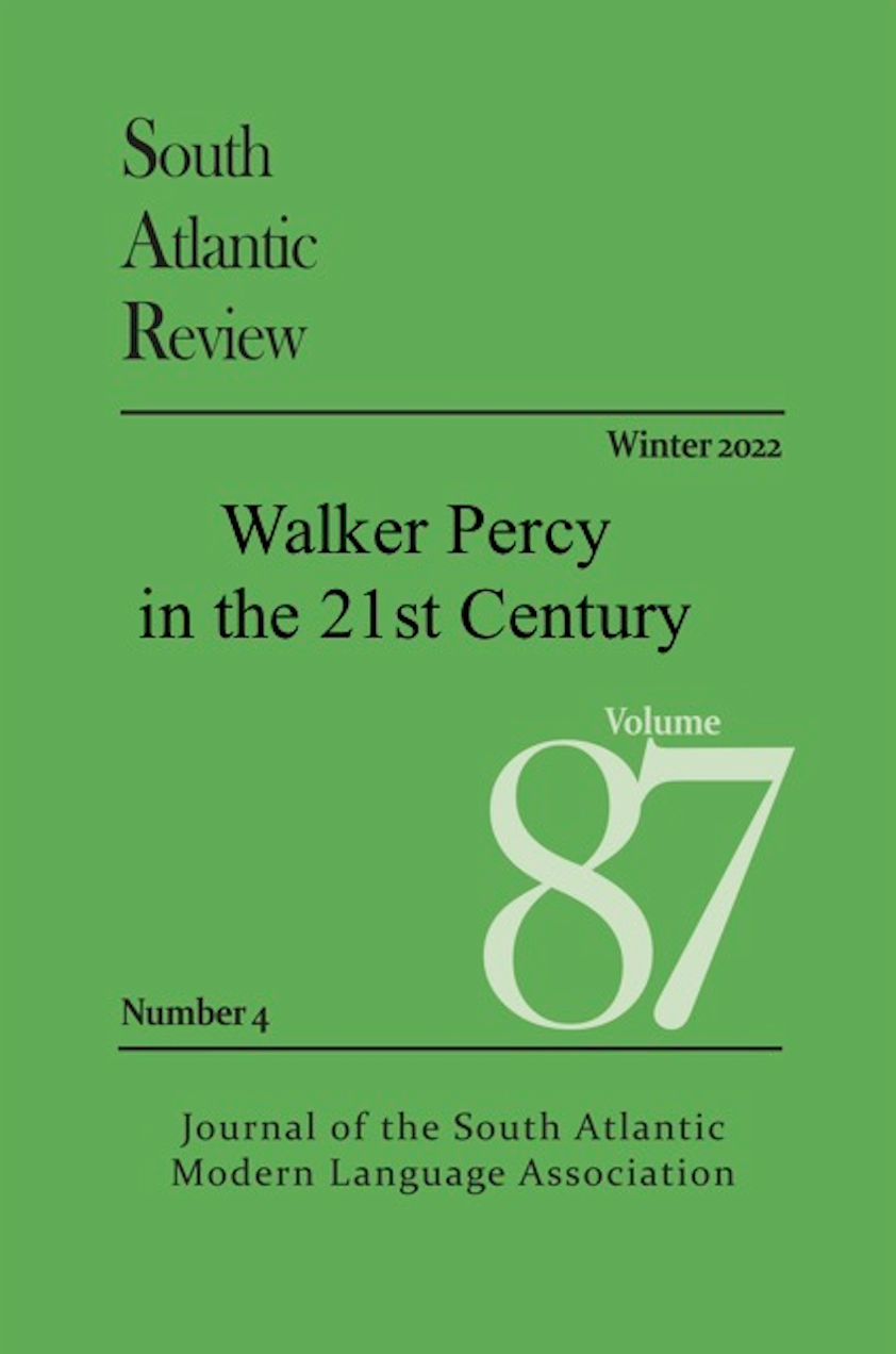 South Atlantic Review Journal Cover