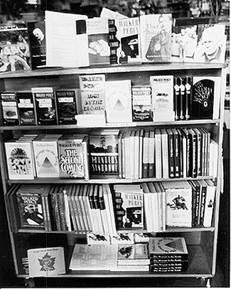 Photograph of Walker Books Shelf at Maple Street Book Shop, New Orleans, La.